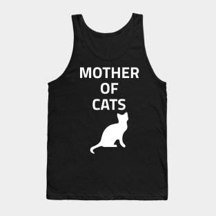 Mother Of Cats - Funny Cat Mom Tank Top